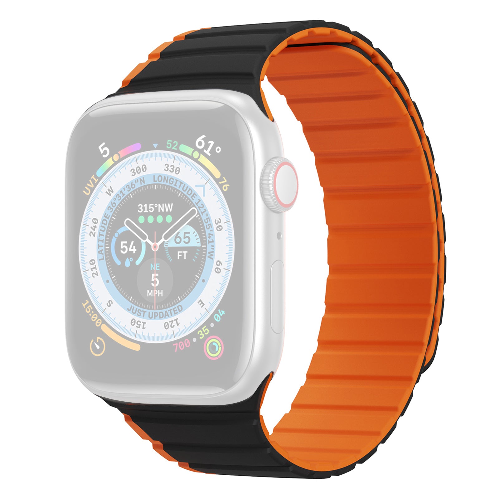 DUX DUCIS LD Series Magnetic Watch Band for Apple Watch Series 9 8 7 41mm 6 5 4 SE SE (2022) SE (2023) 40mm Series 3 2 1 38mm Dual Color Silicone Strap DUX DUCIS LD Series Magnetic Watch Band for Apple Watch Series 9 8 7 41mm 6 5 4 SE SE (2022) SE (2023) 40mm Series 3 2 1 38mm Dual Color Silicone Strap
